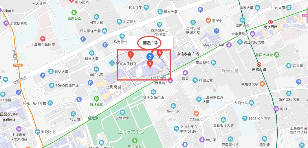 恒隆广场：上海的商业地标与时尚中心